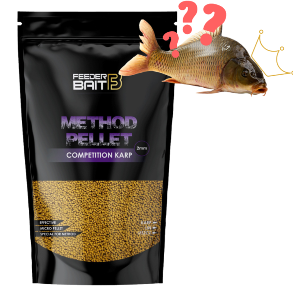 FEEDER BAIT PELLET 2 MM – COMPETITION KARP 800G ZANĘTOWY DO METHOD FEEDER - obrazek 2