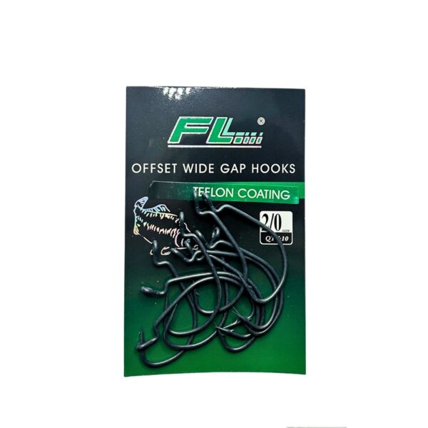 HAK OFFSETOWY ROZM 2/0 - 10szt. TEFLON COATING - obrazek 2
