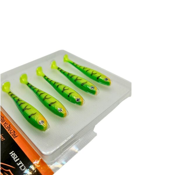 ZESTAW X5 PRZYNET OKONIOWYCH SLIM 7 CM 2.1G FIRE TIGER - obrazek 5