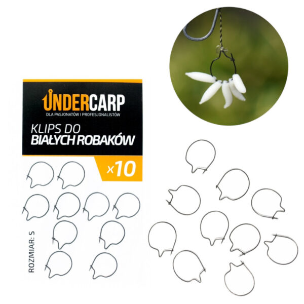 UNDERCARP KLIPS DO BIAŁCYH ROBAKÓW S