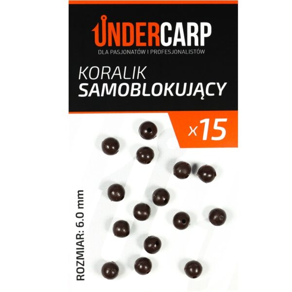 UNDERCARP KORALIK SAMOBLOKUJĄCY BRĄZOWY 6mm - obrazek 2