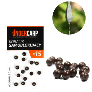 UNDERCARP KORALIK SAMOBLOKUJĄCY BRĄZOWY 6mm
