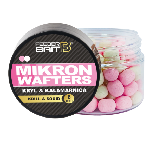 FEEDER BAIT MIKRON - KRYL & KAŁAMARNICA WAFTERS 6mm - obrazek 2