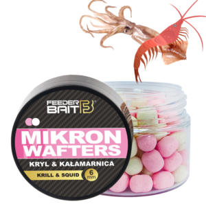 FEEDER BAIT MIKRON - KRYL & KAŁAMARNICA WAFTERS 6mm