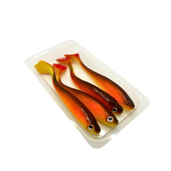 GUMA RIPPER KOPYTO DUCKLING 9CM/5G ORANGE - obrazek 2