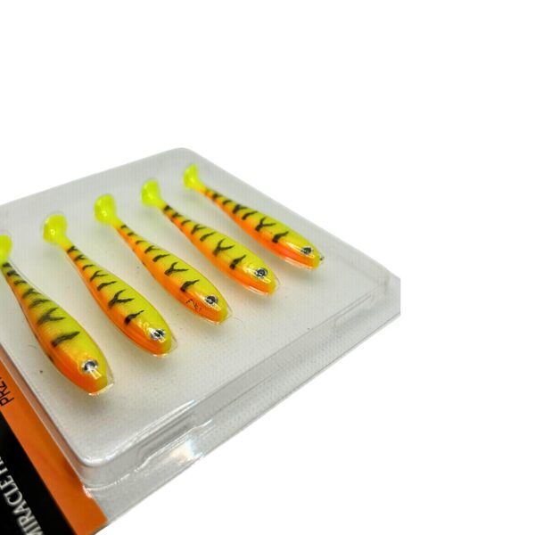ZESTAW X5 PRZYNET OKONIOWYCH SLIM 7 CM 2.1G ORANGE TIGER