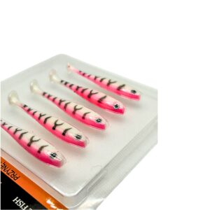 ZESTAW X5 PRZYNET OKONIOWYCH SLIM 7 CM 2.1G RÓŻ