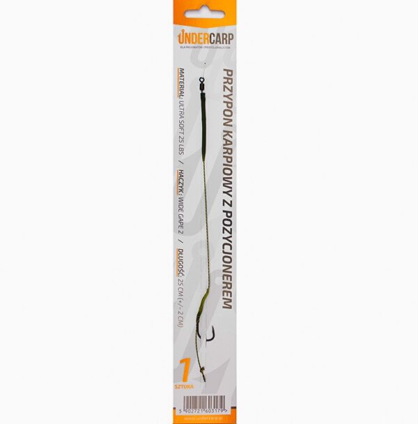UNDERCARP PRZYPON KARPIOWY Z POZYCJONEREM 2 - obrazek 2