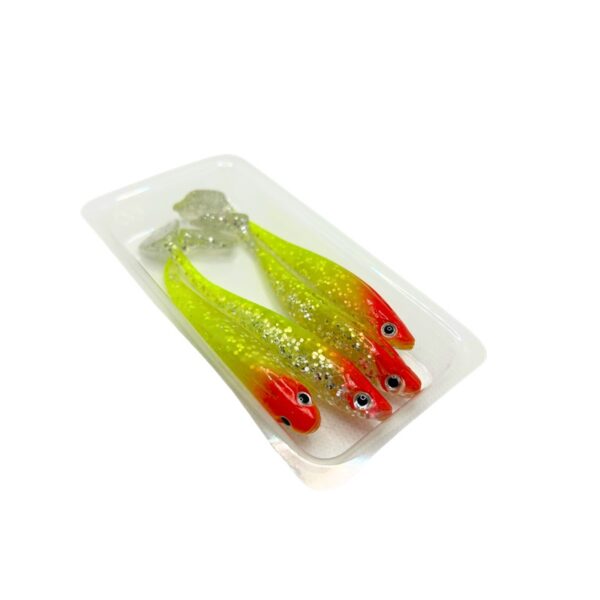 GUMA RIPPER KOPYTO DUCKLING 9CM/5G SELEDYN BROKAT - obrazek 2