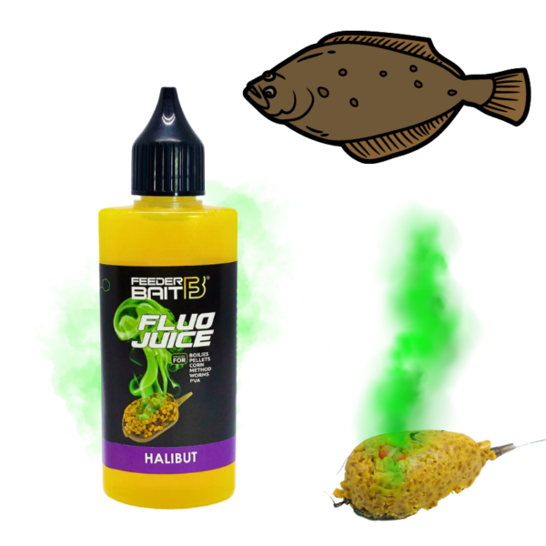 FEEDER BAIT FLUO JUICE – HALIBUT BOOSTER SMUŻĄCY