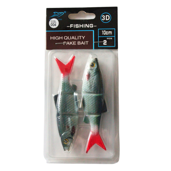 ZESTAW 2X GUMA SOFT4PLAY REAL FISH NA 10 CM PŁOĆ - obrazek 3