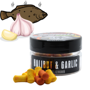 PROFESS DUMBELLS POP-UP SMOKE HALIBUT - CZOSNEK 6x11 mm