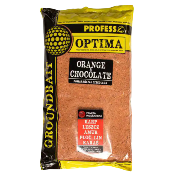 PROFESS ZANĘTA OPTIMA POMARAŃCZA - CZEKOLADA 1 kg - obrazek 2