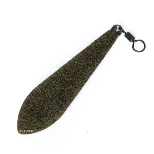 UNDERCARP CIĘŻAREK DO DALEKICH RZUTÓW POCISK ZIELONY 100 g - obrazek 4