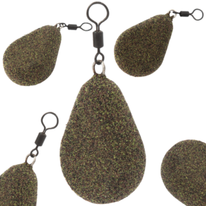 UNDERCARP CIĘŻAREK KARPIOWY GRUSZKA Z KRĘTLIKIEM ZIELONY 70 G