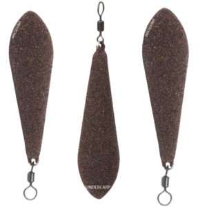 UNDERCARP CIĘŻAREK DO DALEKICH RZUTÓW POCISK BRĄZOWY 160 g
