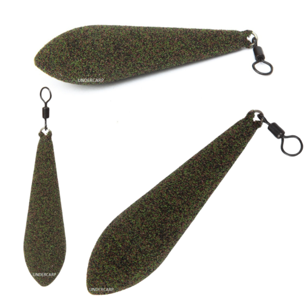 UNDERCARP CIĘŻAREK DO DALEKICH RZUTÓW POCISK ZIELONY 100 g