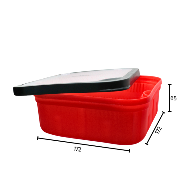 POJEMNIK KUWETA ZESTAW DO ODSĄCZANIA PELLETU 2w1 + SITKO 172x172x65 - obrazek 6