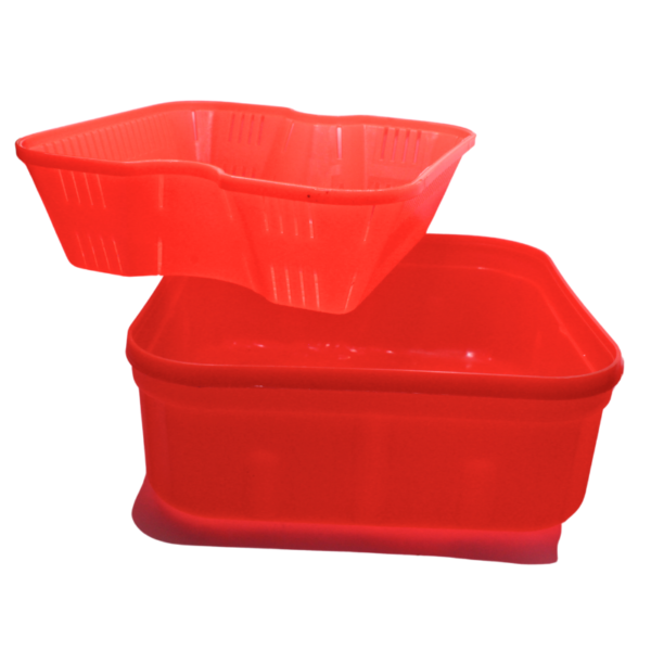 POJEMNIK KUWETA ZESTAW DO ODSĄCZANIA PELLETU 2w1 + SITKO 172x172x65 - obrazek 5