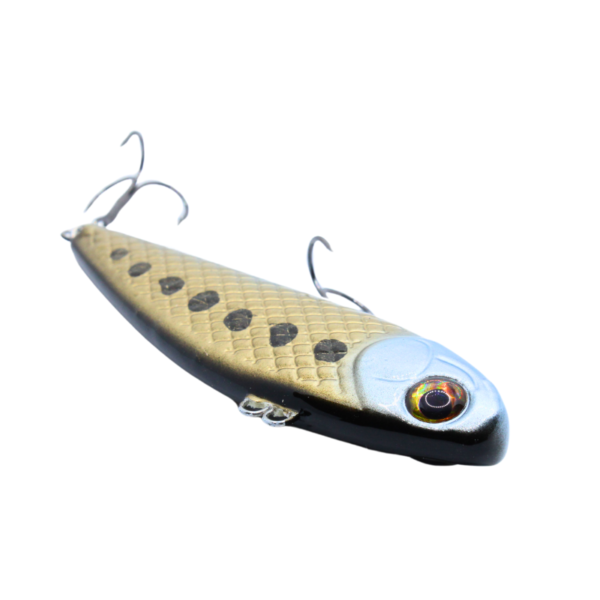 WOBLER CYKADA 9CM 25G GOLD - obrazek 4