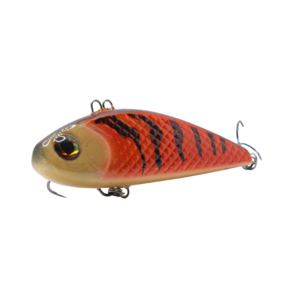 WOBLER CYKADA 9CM 25G ORANGE TIGER - obrazek 3