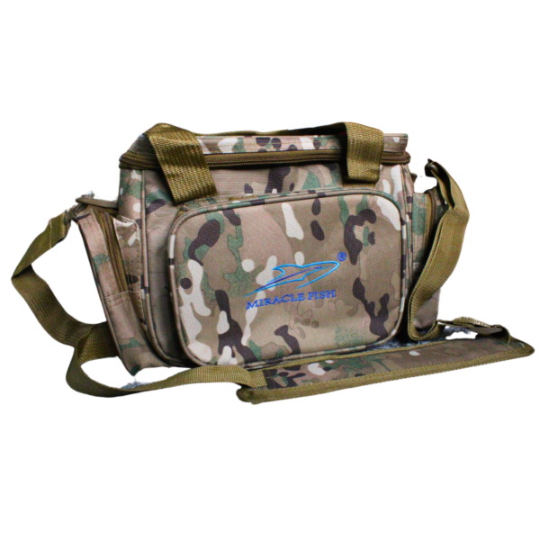 MIRACLE TORBA WĘDKARSKA SPINNINOWA CAMO MORO - obrazek 6