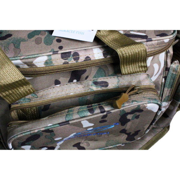 MIRACLE TORBA WĘDKARSKA SPINNINOWA CAMO MORO - obrazek 4