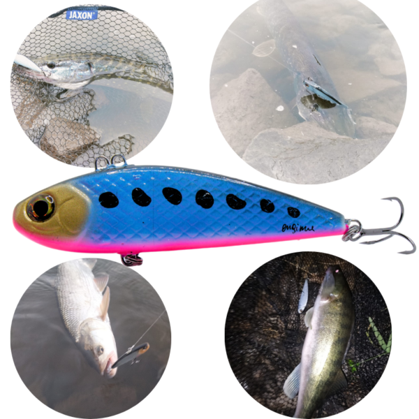 WOBLER CYKADA 9CM 25G RAINBOW - obrazek 2