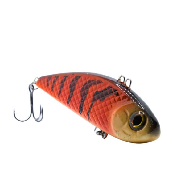 WOBLER CYKADA 9CM 25G ORANGE TIGER - obrazek 4