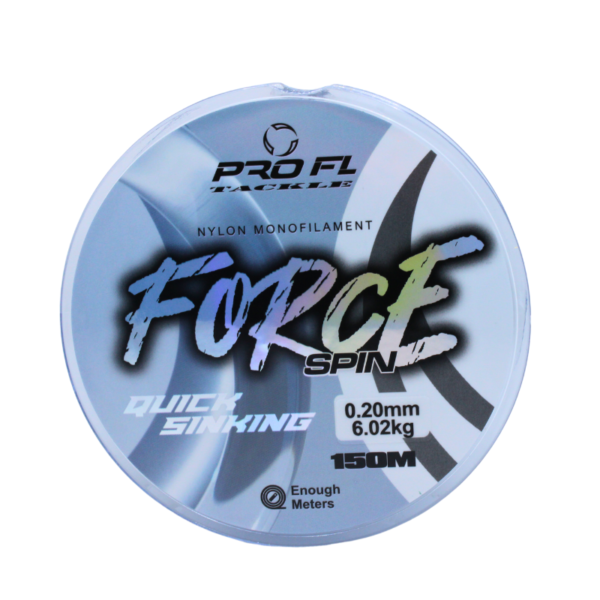 FL PRO ŻYŁKA FORCE SPIN SPINNINGOWA 0,20 mm 150m - obrazek 2