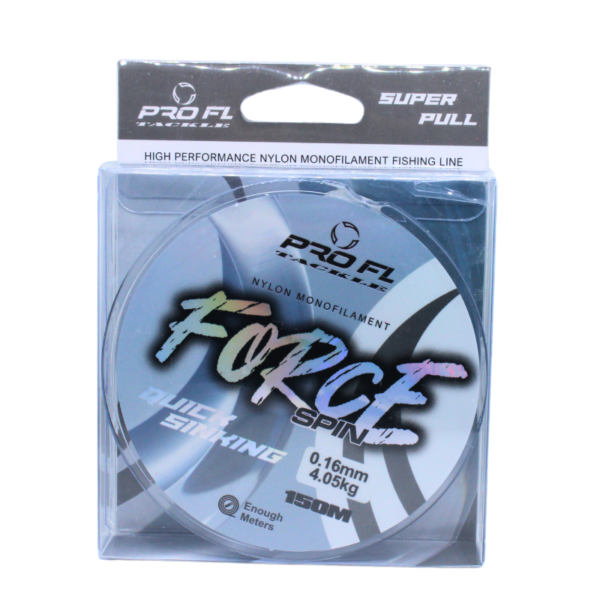 FL PRO ŻYŁKA FORCE SPIN SPINNINGOWA 0,16 mm 150m - obrazek 4