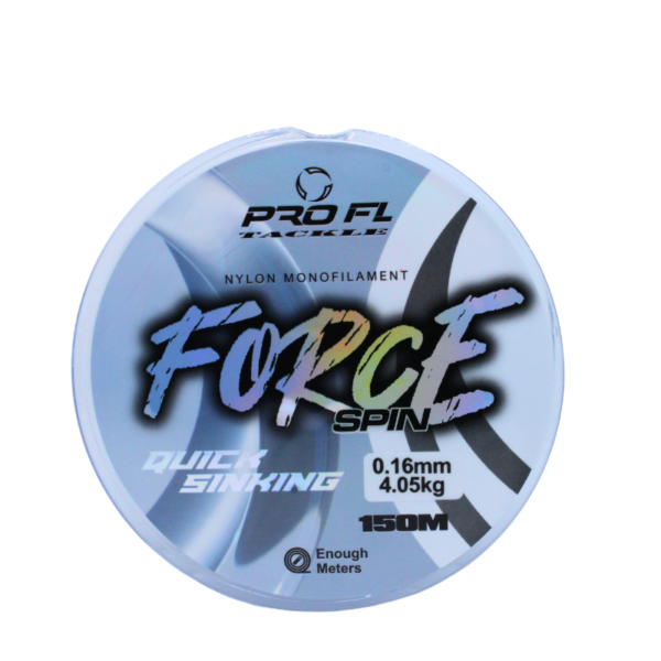 FL PRO ŻYŁKA FORCE SPIN SPINNINGOWA 0,16 mm 150m - obrazek 2