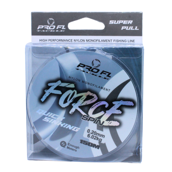 FL PRO ŻYŁKA FORCE SPIN SPINNINGOWA 0,20 mm 150m - obrazek 3