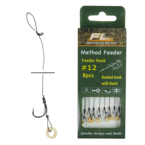 FL PRZYPONY METHOD FEEDER Z GUMKĄ 12 - obrazek 3