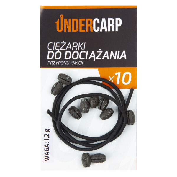 UNDERCARP CIĘŻARKI DO DOCIĄŻANIA PRZYPONU KWICK 1,2 g - obrazek 3