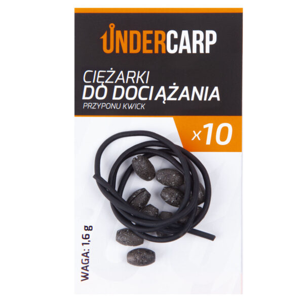 UNDERCARP CIĘŻARKI DO DOCIĄŻANIA PRZYPONU KWICK 1,6 g - obrazek 2