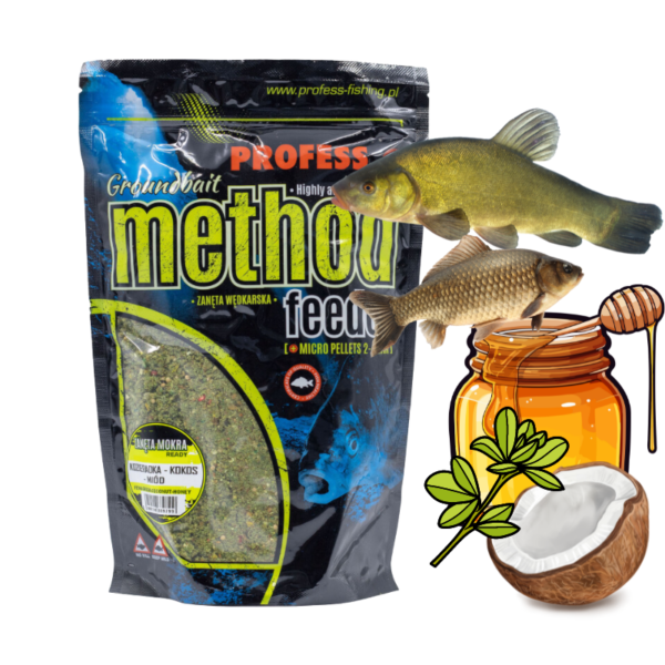 PROFESS ZANĘTA READY KOKOS - MIÓD - KOZIERADKA (LIN - KARAŚ) 700g