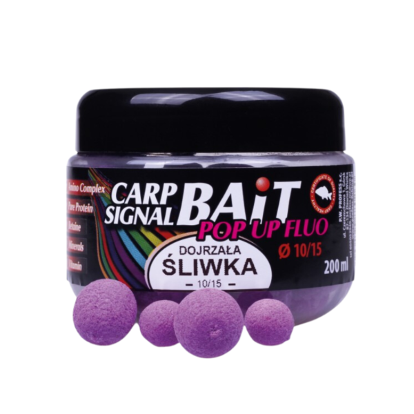 PROFESS Kulki POP-UP FLUO DOJRZAŁA ŚLIWKA 10/15MM 200ML - obrazek 2