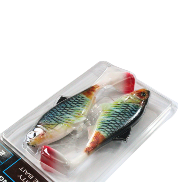 ZESTAW 2X DUŻA GUMA REAL FISH 14 CM PŁOĆ - obrazek 6