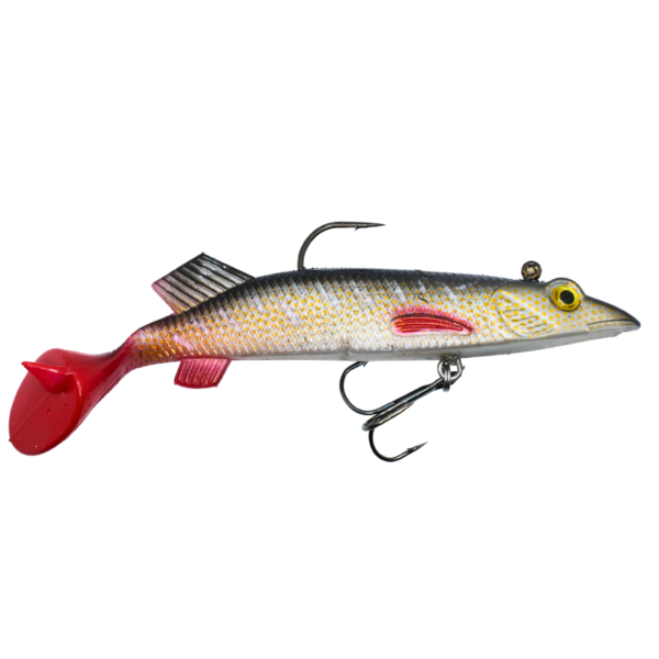 UZBROJONA GUMA SZCZUPAK BRĄZ 14CM /36 G - obrazek 2