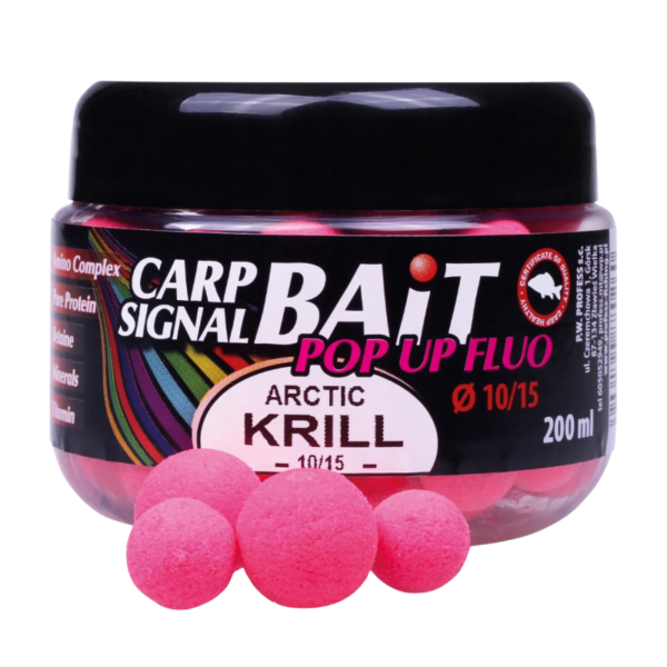 PROFESS Kulki POPUP FLUO ARCTIC KRIL 10/15MM 200ML - obrazek 2