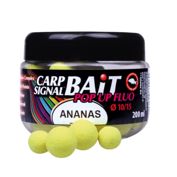 PROFESS Kulki POP-UP FLUO ANANAS 10/15MM 200ML - obrazek 2