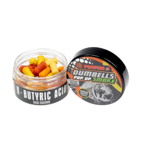 PROFESS DUMBELLS POP-UP SMOKE N-BUTYRIC ACID 6x11 - obrazek 2