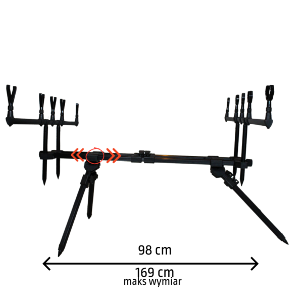 FL ROD POD STANOWISKO KARPIOWE NA 5 WĘDEK - obrazek 2