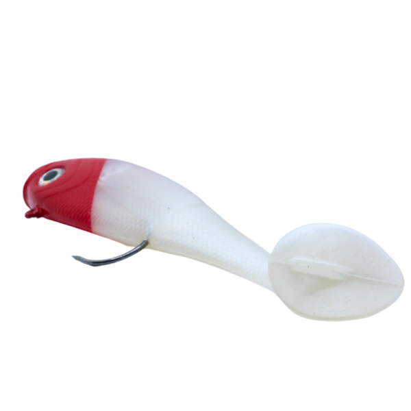 FL GUMA KOPYTO GRUB CZERWONO-PERŁOWA12 CM 28G I017 - obrazek 3