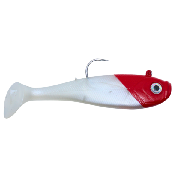 FL GUMA KOPYTO GRUB CZERWONO-PERŁOWA12 CM 28G I017 - obrazek 2