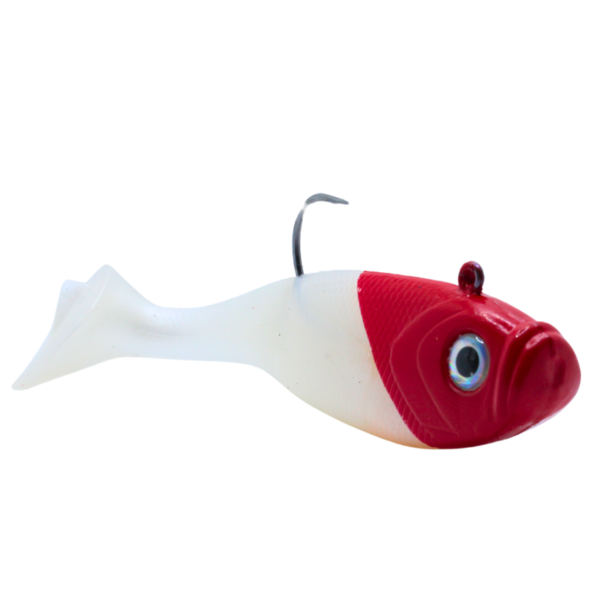 FL GUMA KOPYTO GRUB CZERWONO-PERŁOWA12 CM 28G I017