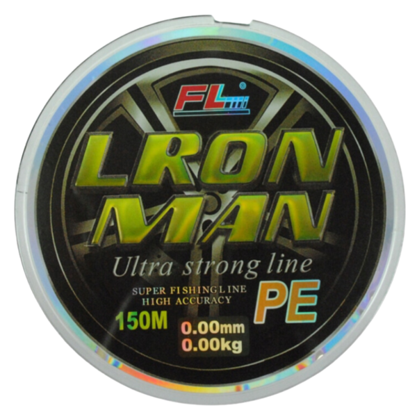 PLECIONKA WĘDKARSKA 0,30MM 150M CZARNA lron man - obrazek 3
