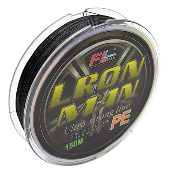 PLECIONKA WĘDKARSKA 0,30MM 150M CZARNA lron man - obrazek 4