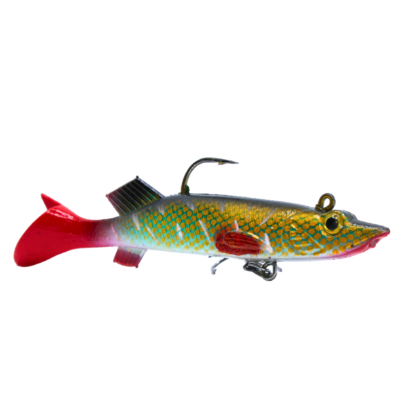 FL GUMA SZCZUPAK GOLD 10CM /16 G - D006 - obrazek 3